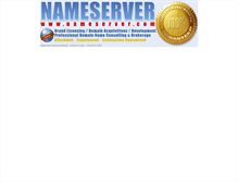 Tablet Screenshot of nameserver.com